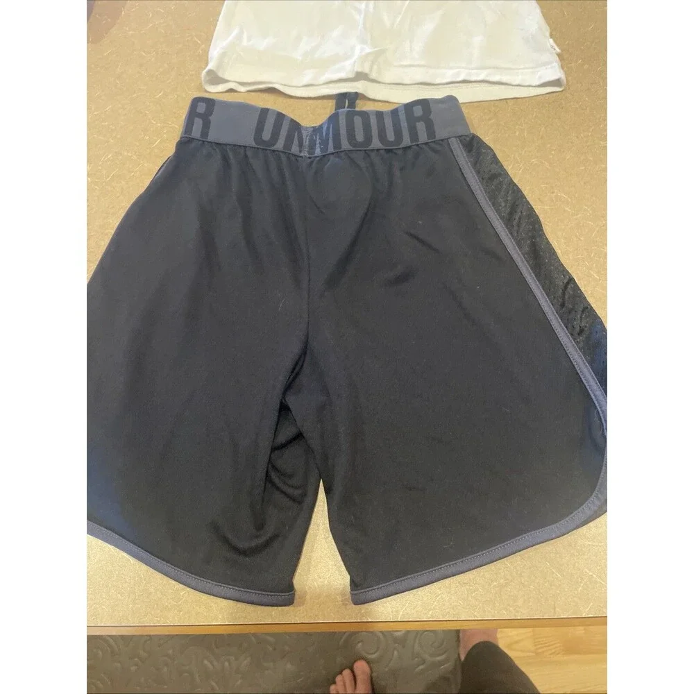 Justice Under Armour Zella Girl's Athletic Shorts Tank Top Shirt & Crop XS 7 / 8